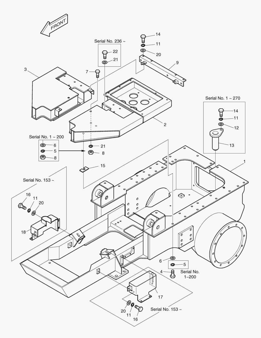 РАМА-ГУСЕНИЦЫ 1520 мм