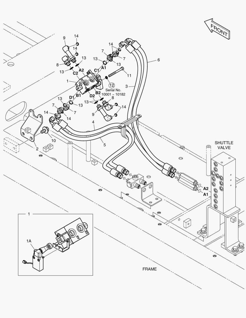 ТРУБОПРОВОД СЕРВОУПРАВЛЕНИЯ - ИЗМЕНЕНИЕ РЕЖИМА(1)