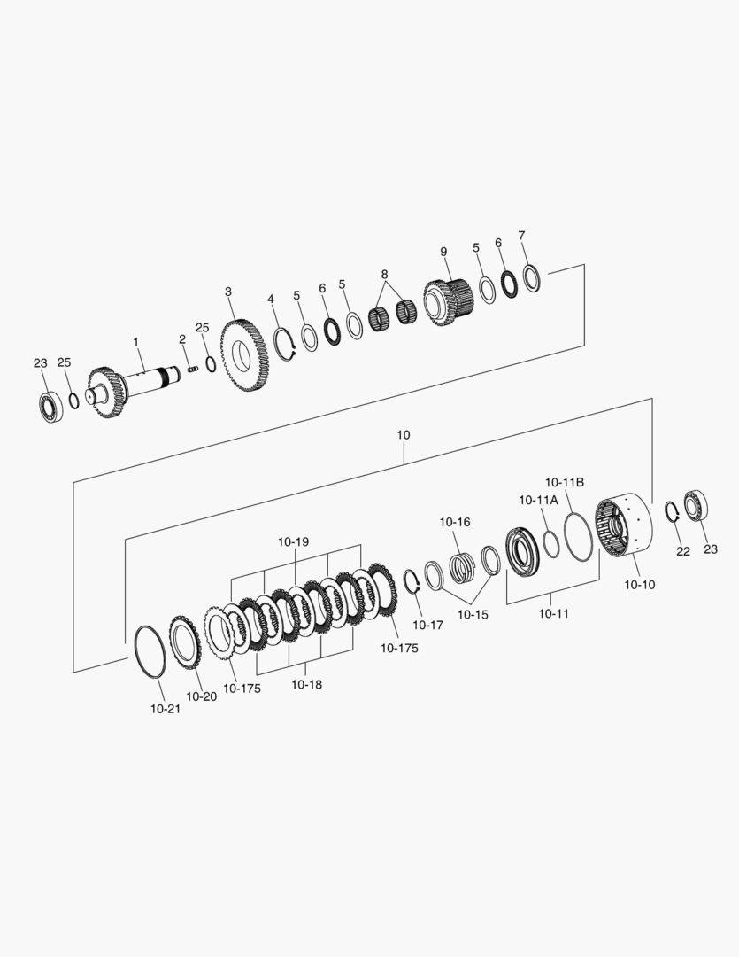 СЦЕПЛЕНИЕ K4 - ТРАНСМИССИЯ