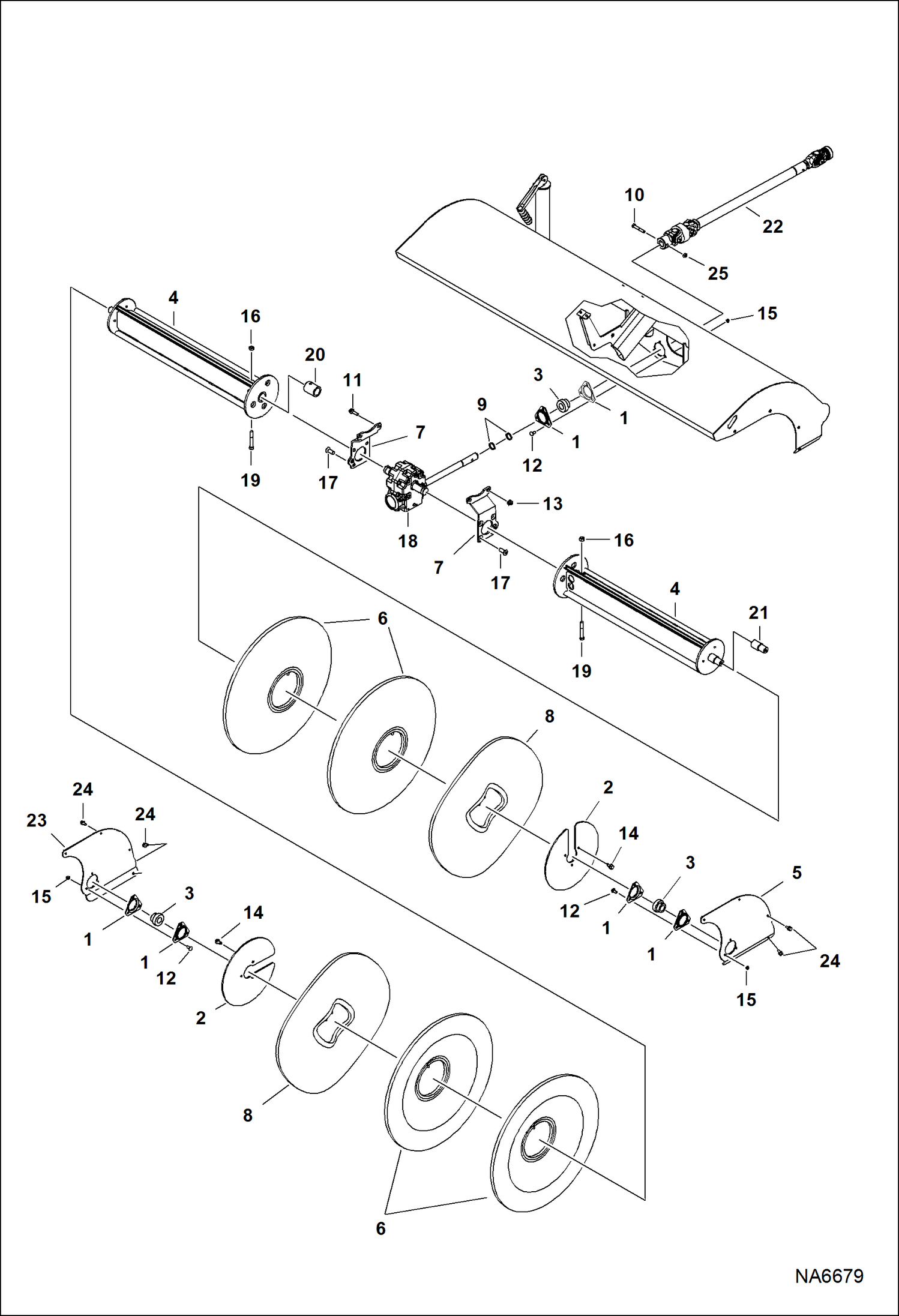 ЩЕТКА УГЛОВАЯ ПОВОРОТНАЯ (ЩЕТКИ И КОРПУС) (70-- B1CZ)