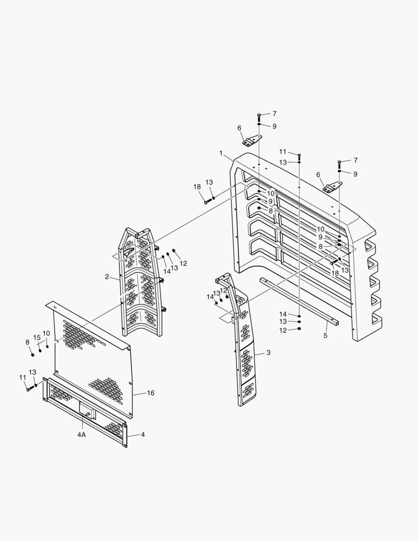1385 RADIATOR GRILL [1001~1130]