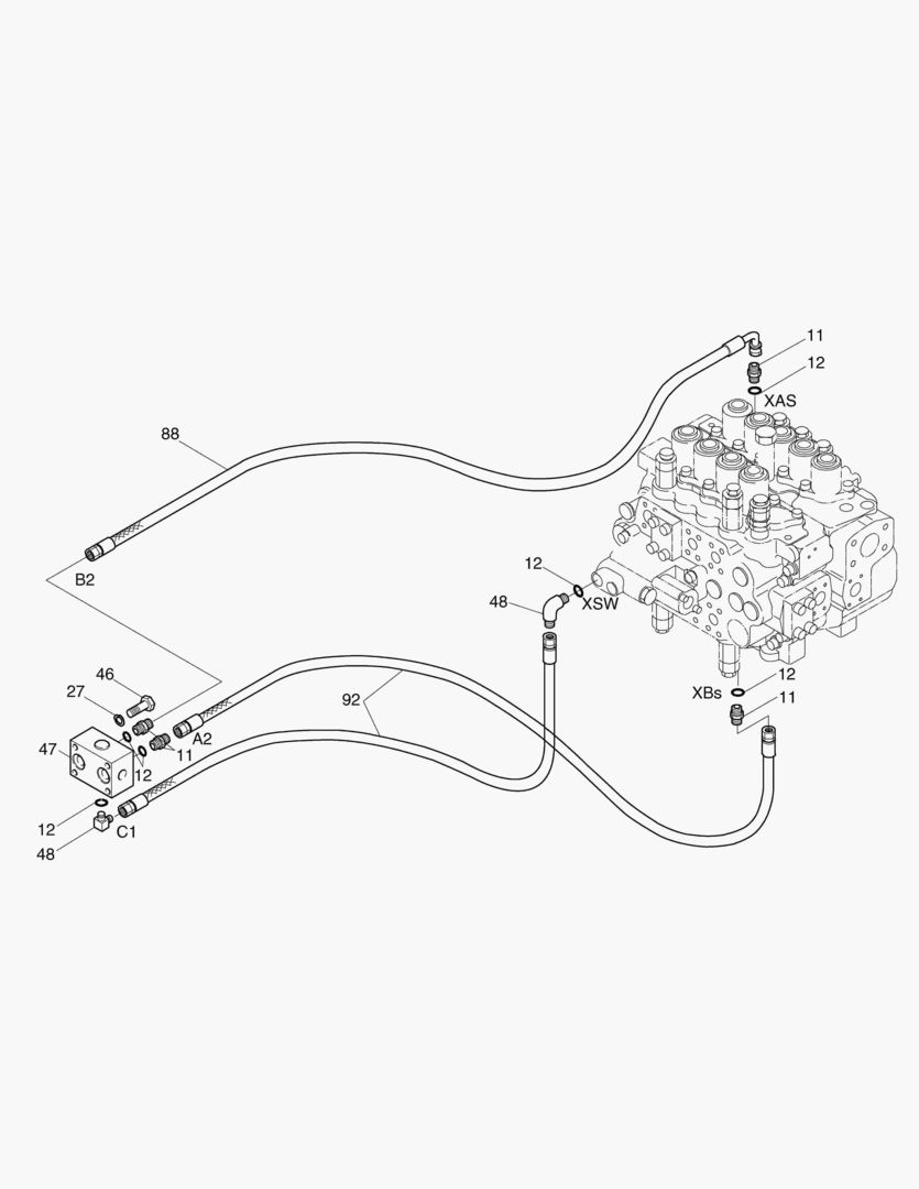 ТРУБОПРОВОД СЕРВОУПРАВЛЕНИЯ(7)