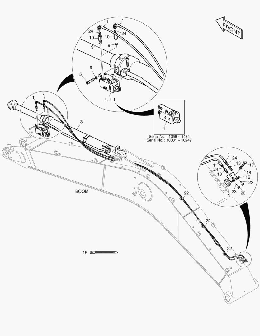 ГИДРОСИСТЕМА РУКОЯТИ-ГИДРОЗАМОК