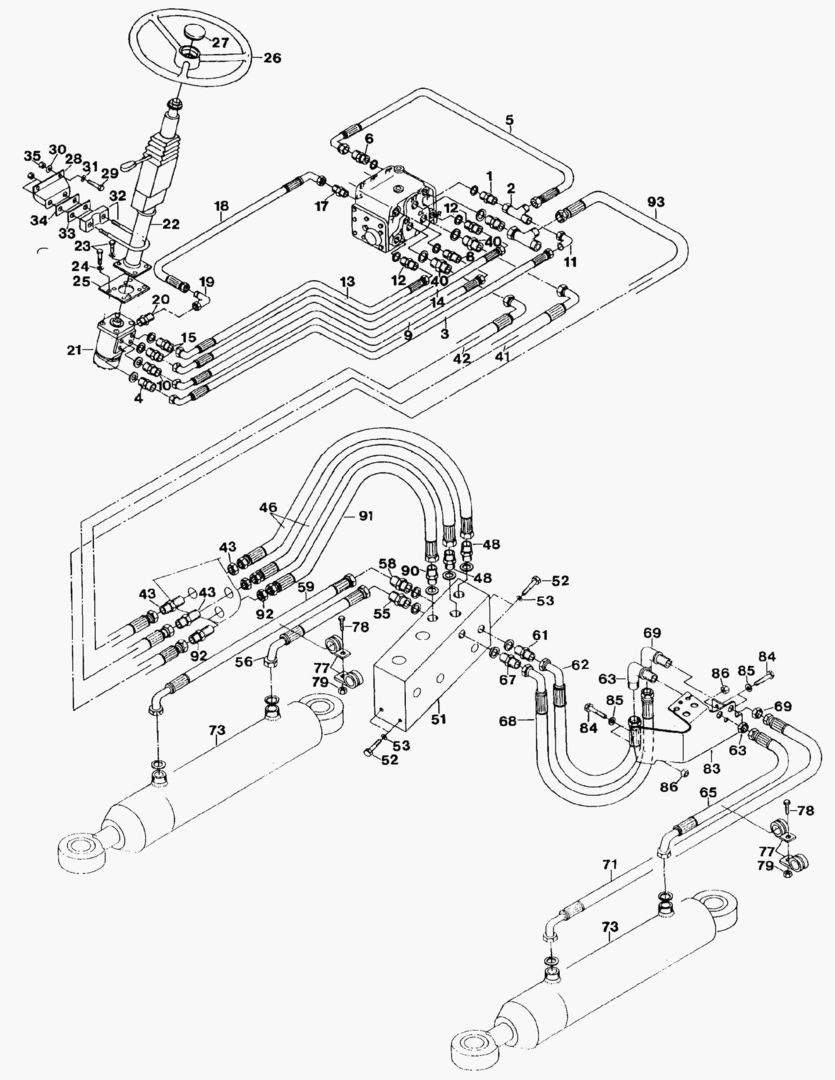 G051-3 STEERING SYSTEM