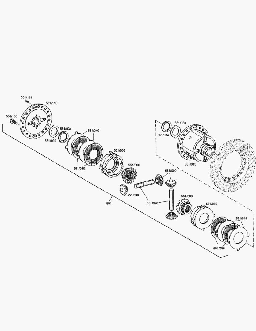 G070-96 LIMIT. SLIP DIFF.