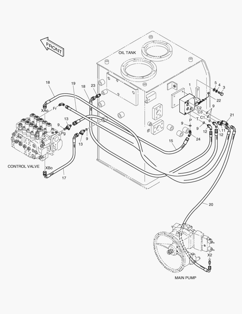 6711 PILOT PIPING-ONE WAY-ED [1181~]