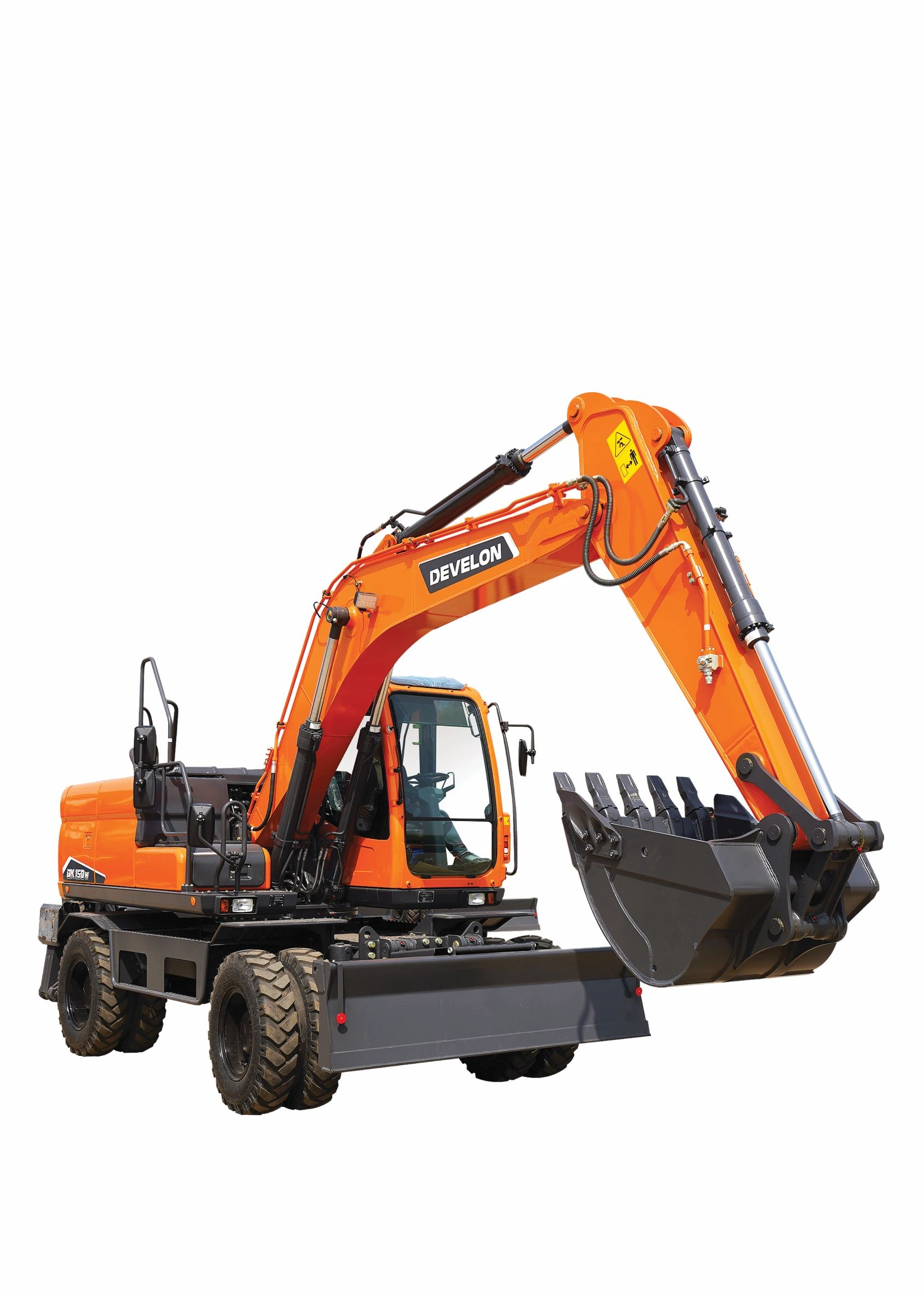 Колесный экскаватор Develon DX150W-7B