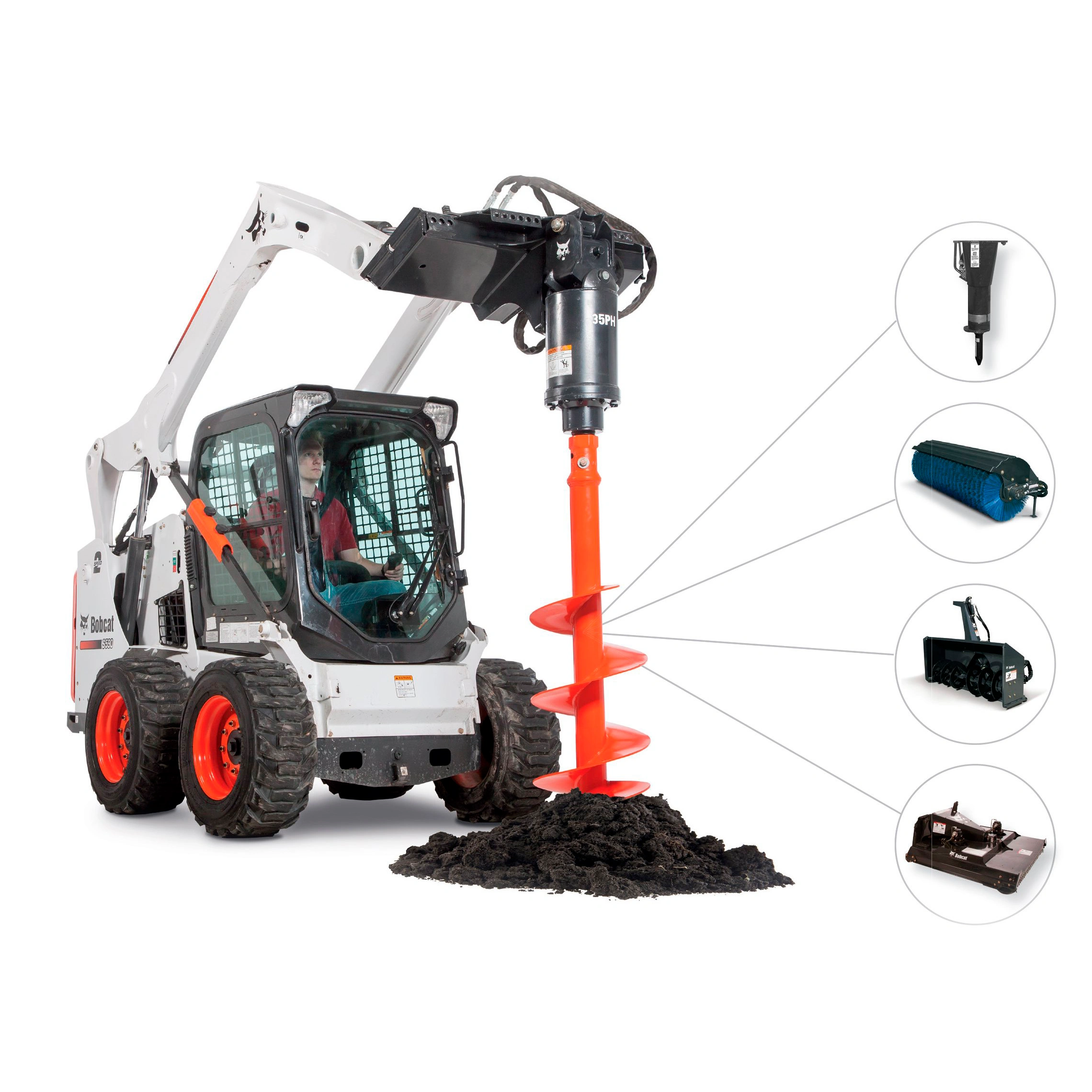 Расходные материалы для навесного оборудования Bobcat