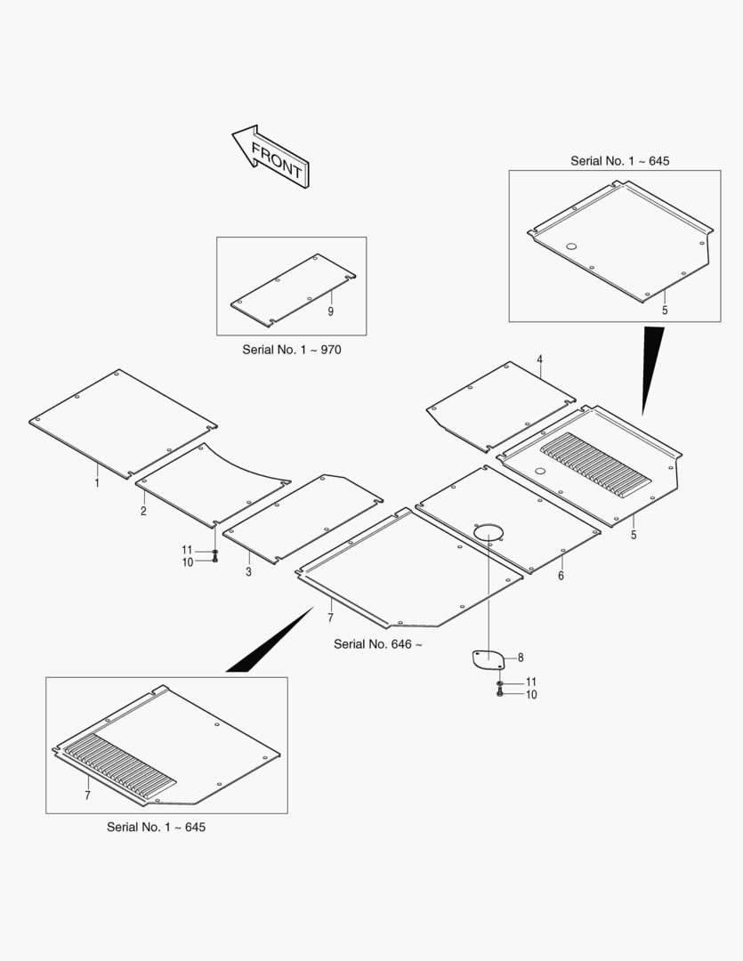 ОБТЕКАЕМАЯ ПОДКУЗОВНАЯ ПАНЕЛЬ