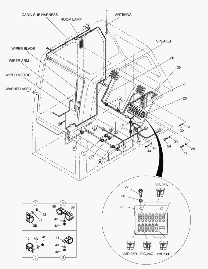 ЭЛЕКТРИЧЕСКИЕ ЗАПЧАСТИ(3)-КАБИНА