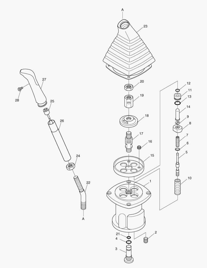 Спецтехника 4160 REMOTE CONTROL VALVE [1001~1022]
