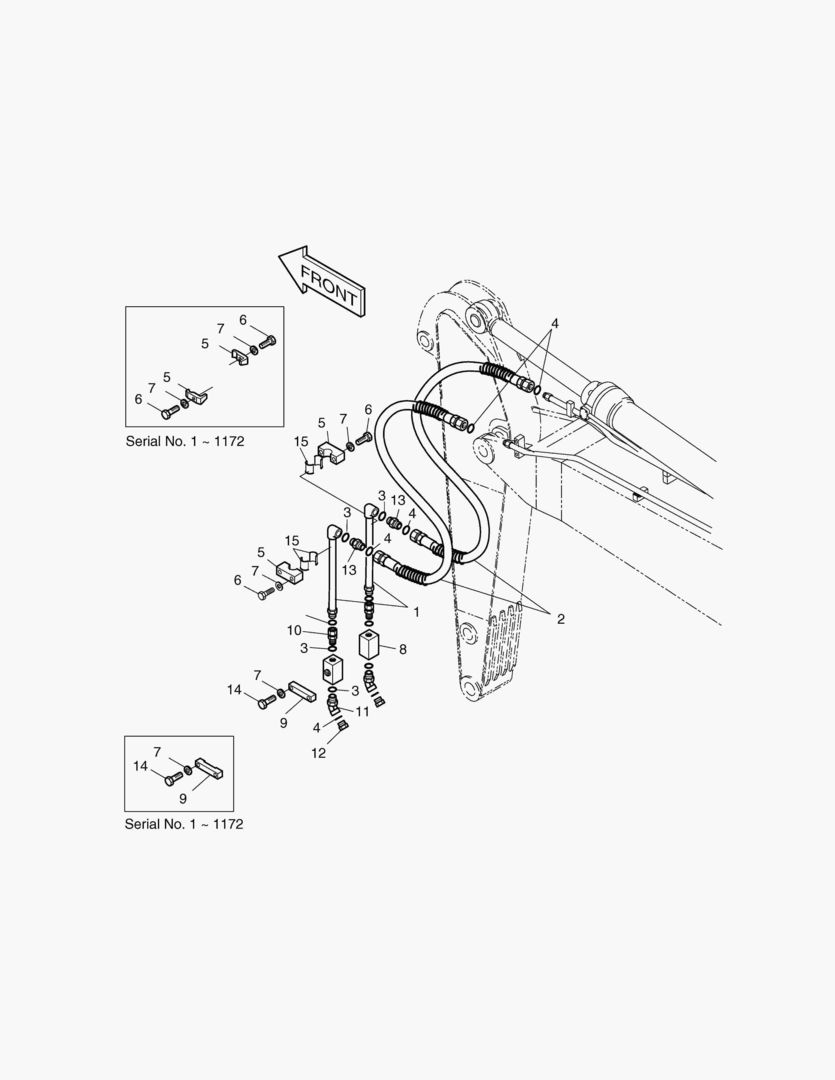 Спецтехника 6670 ARM PIPING-ARM 2.0m(ONE & TWO WAY) - главное фото