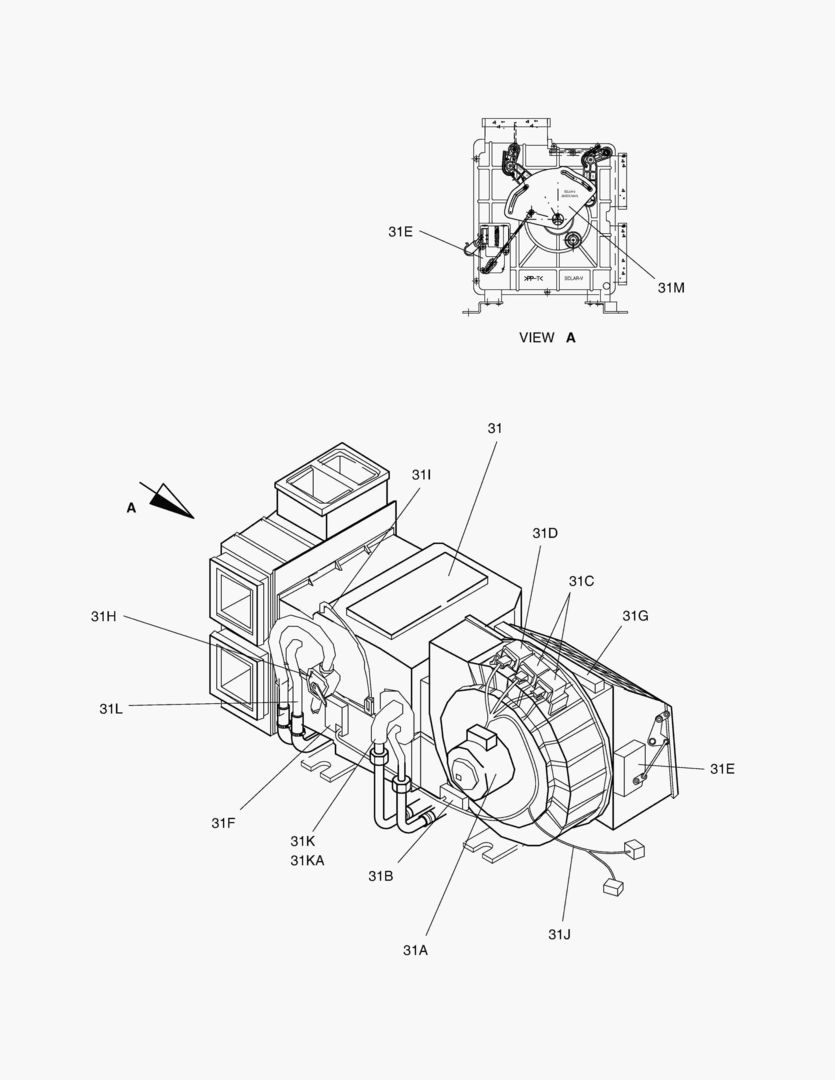 Схема КОНДИЦИОНЕР(2)-БЛОК КОНДИЦИОНЕРА
