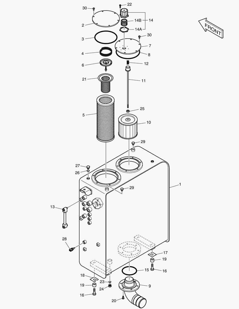 РЕЗЕРВУАР ДЛЯ МАСЛА