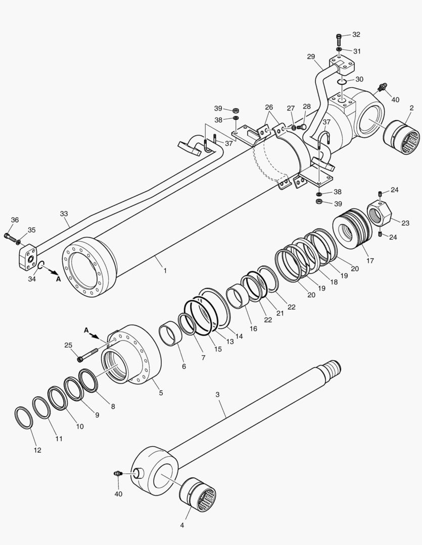 4311 BUCKET CYLINDER [10226~]
