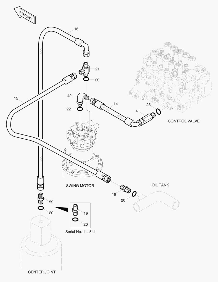 ТУБОПРОВОД МАСЛЯНОГО РАДИАТОРА(3)
