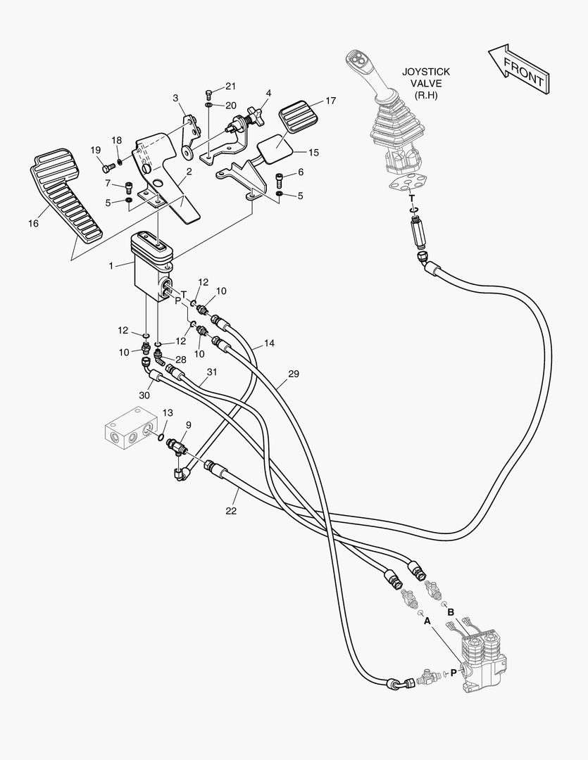 ТРУБОПРОВОД СЕРВОУПРАВЛЕНИЯ - 2 ПУТИ(2)