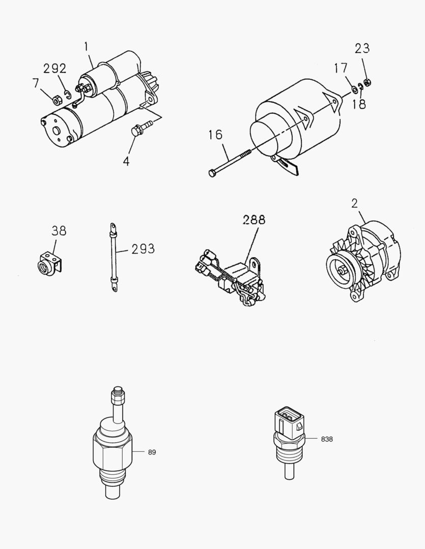 520 ELECTRIC PARTS [1257~]