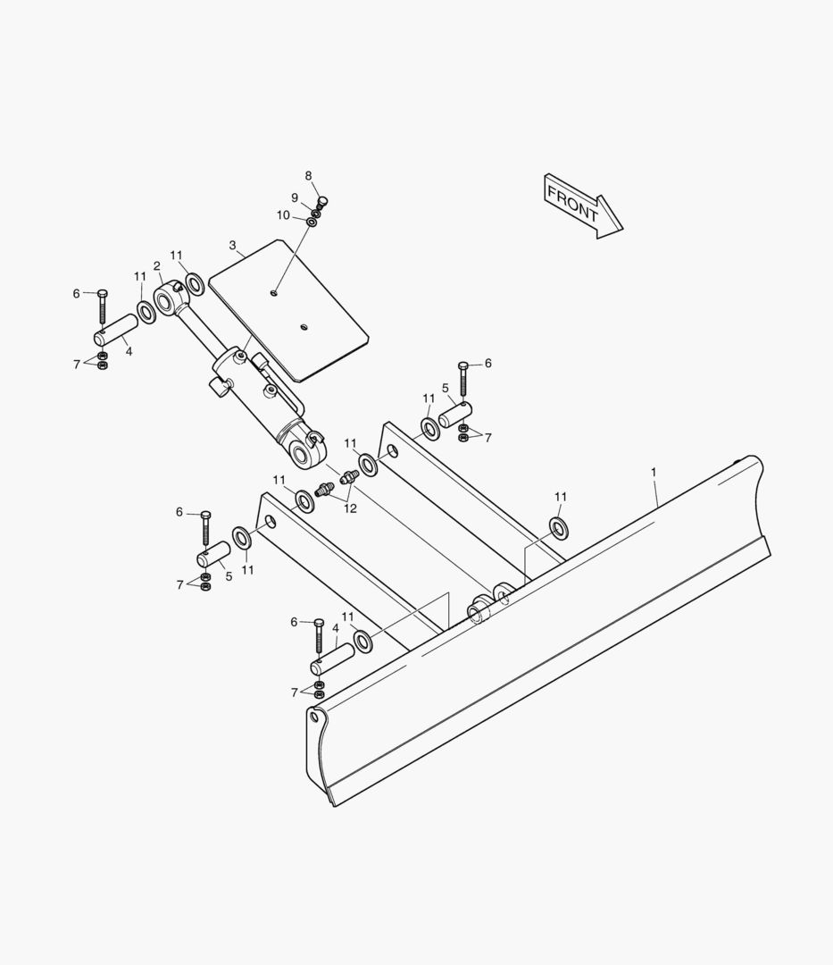 БУЛЬДОЗЕР - 1000 мм