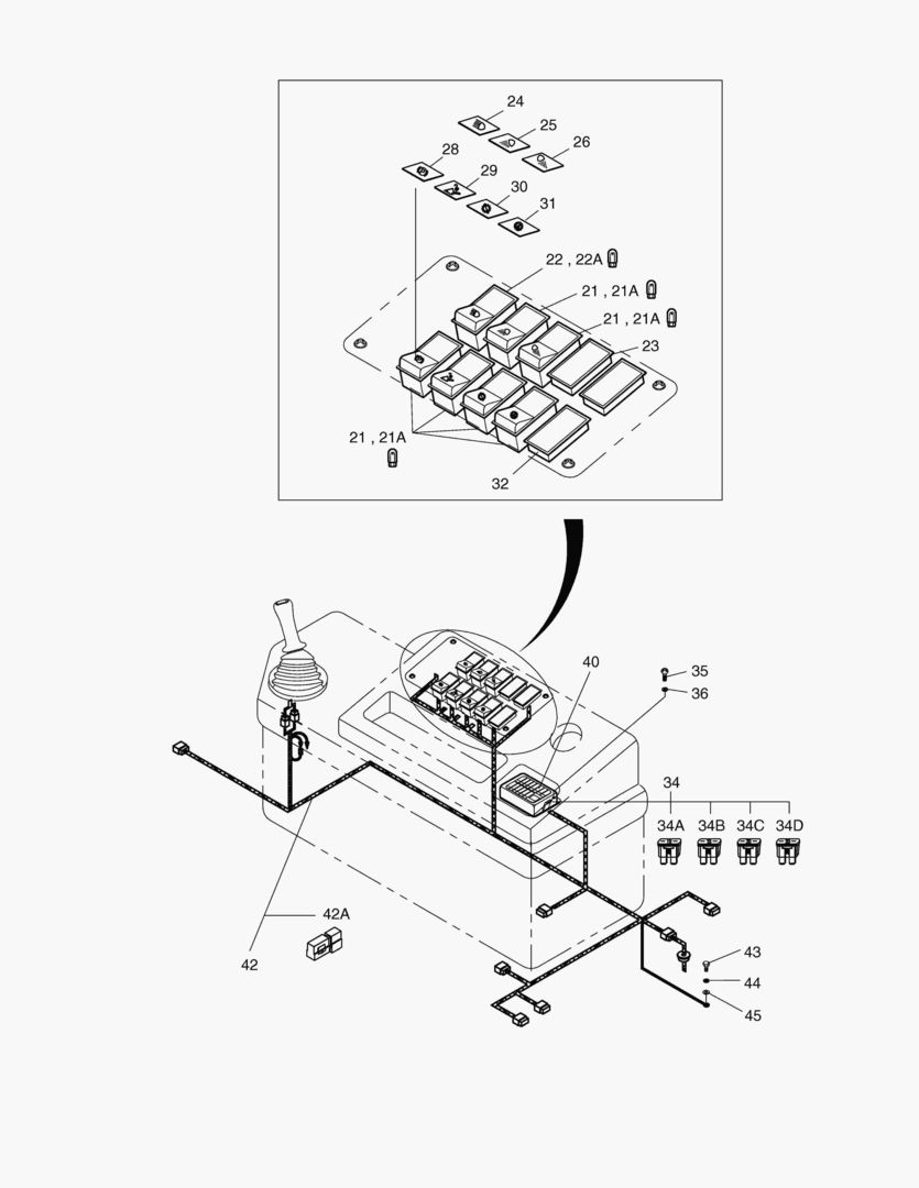 1381 ELECTRIC PARTS(3)-SWITCH BOX [1021~]
