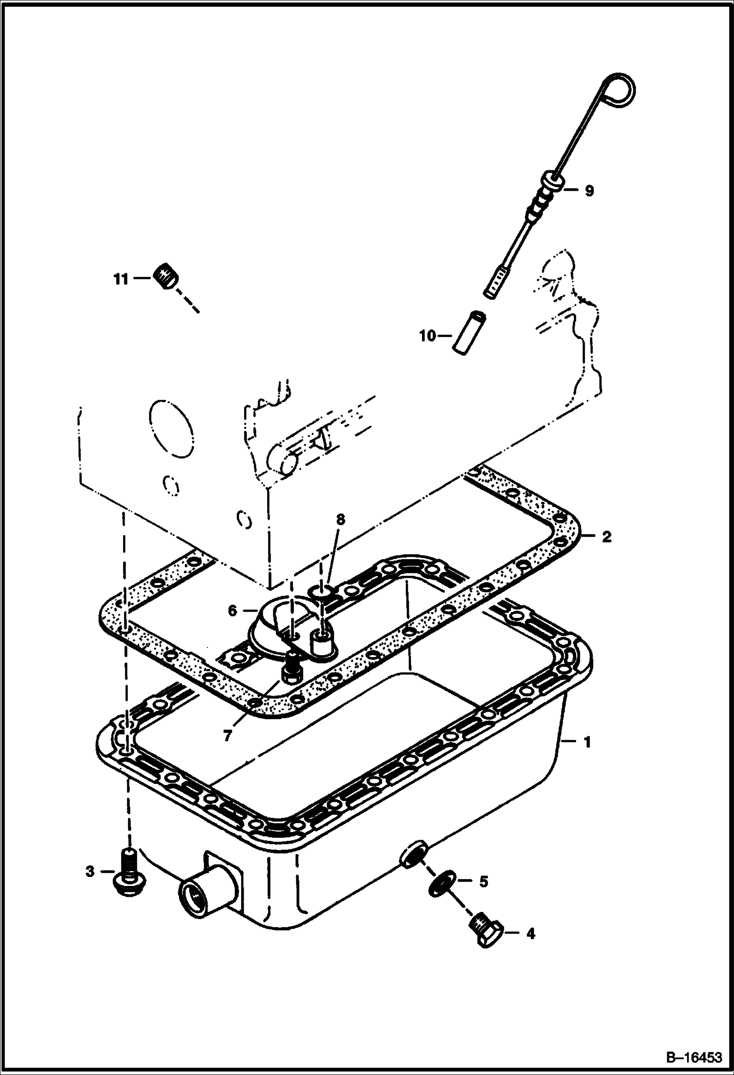 ПОДДОН КАРТЕРА (KUBOTA - V2003T)