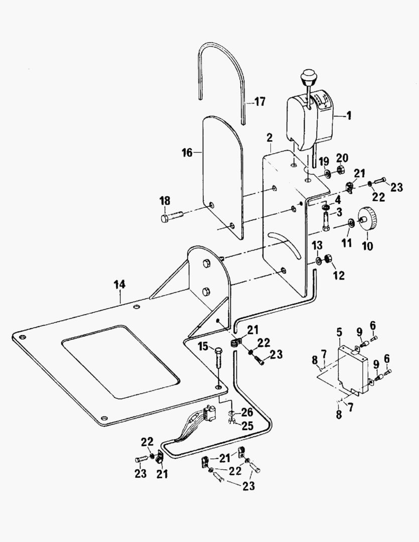 G020-45 GEAR SELECTOR