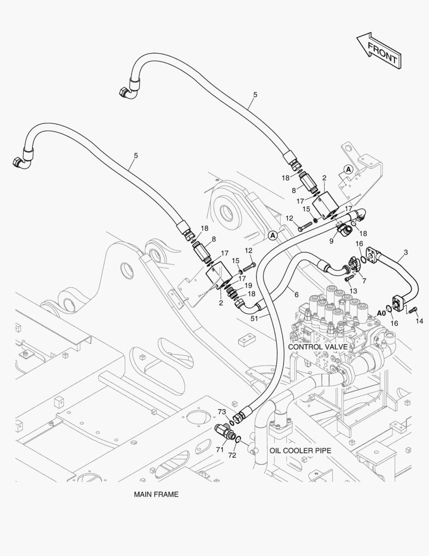 6821 ONE WAY PIPING - ARTI.BOOM [5240~]