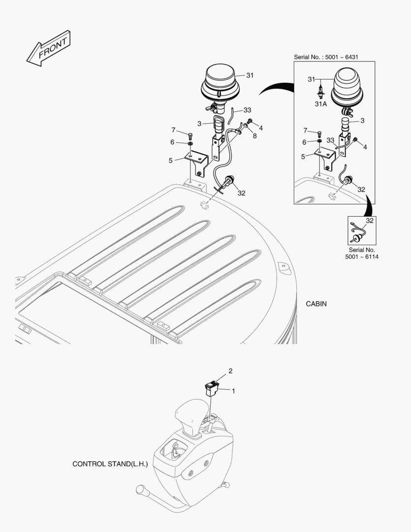 6120 ROTATING BEACON