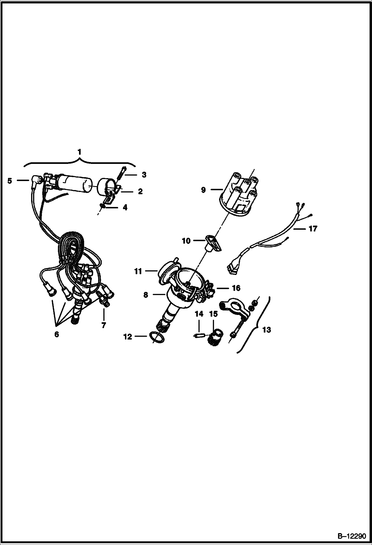 РАСПРЕДЕЛИТЕЛЬНОЕ УСТРОЙСТВО (СЕРИЙНЫЙ НОМЕР 11999 И НИЖЕ)