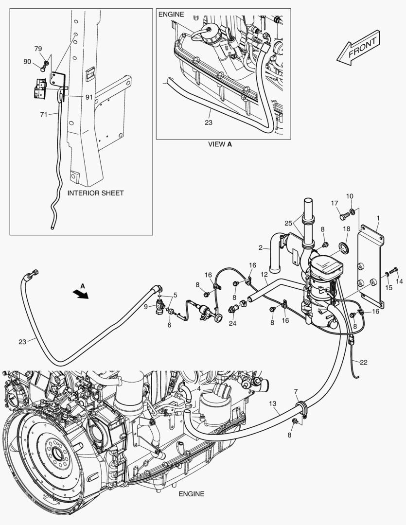 МОНТАЖ ДИЗЕЛЬНОГО НАГРЕВАТЕЛЯ
