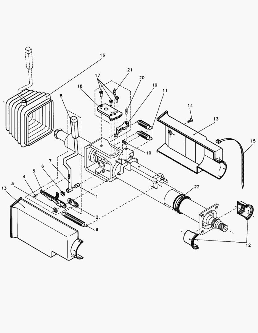 G075-31 STEERING COLUMN