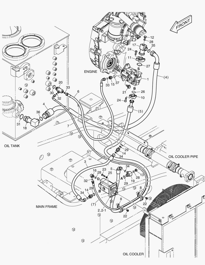ГЛАВНАЯ МАГИСТРАЛЬ(6) - ПРИВОД ВЕНТИЛЯТОРА