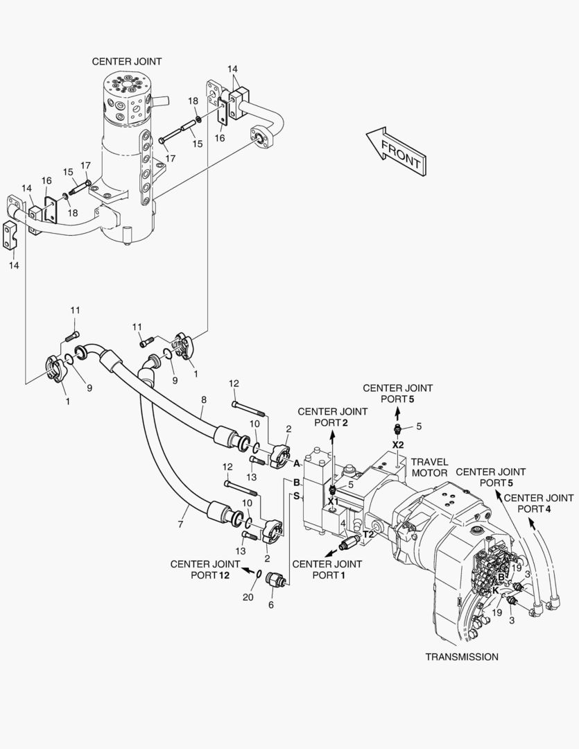 СИСТЕМА ТРУБОПРОВОДА КАРДАННОГО ВАЛА (1)