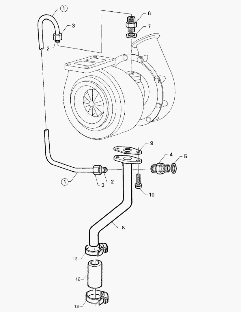 Спецтехника G010-42 LUBRICATION; TURBOCHARGER