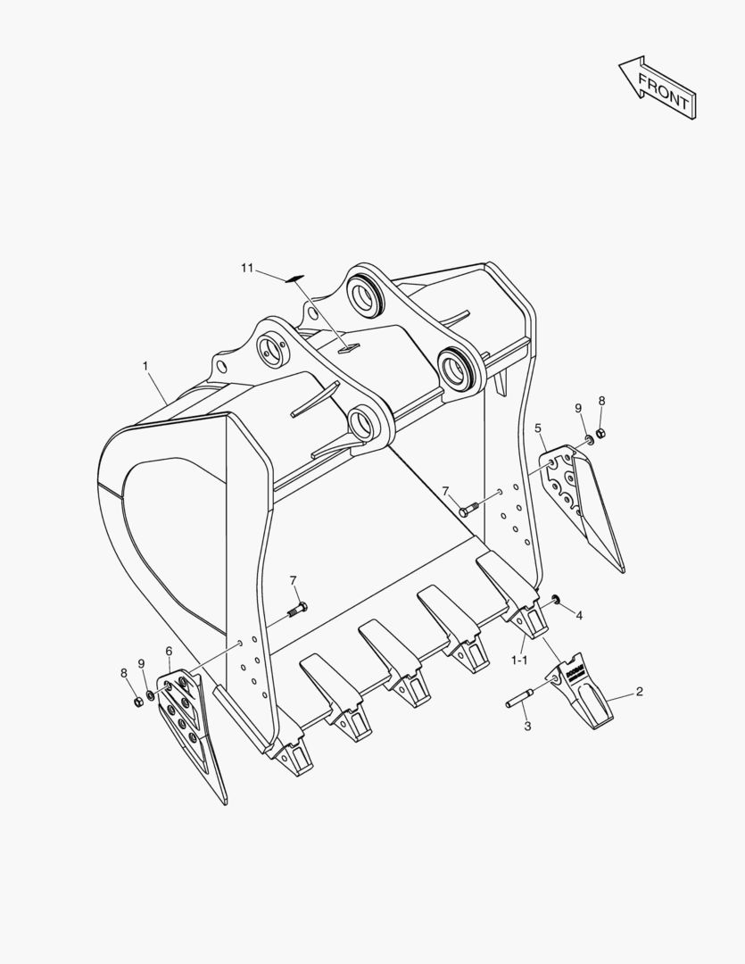 6810 BUCKET ASS`Y - 2.39mВі