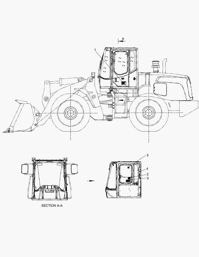ЗАВОДСКАЯ ТАБЛИЧКА - КАБИНА