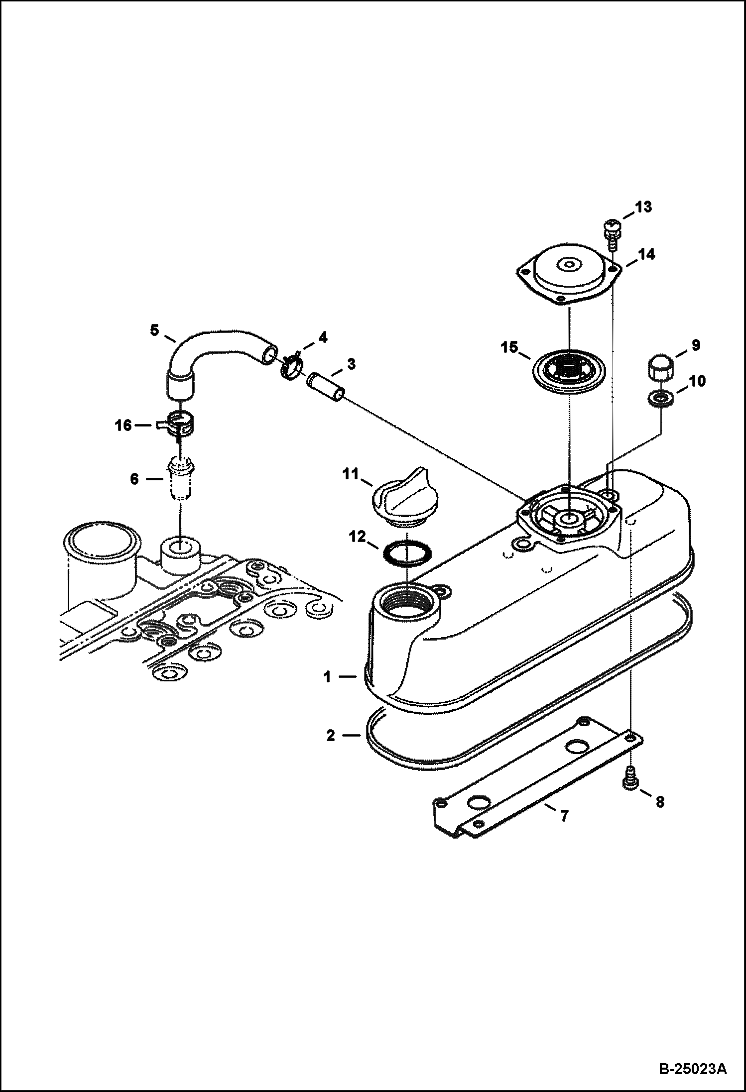 КРЫШКА КОРОМЫСЛА КЛАПАНА (KUBOTA - D1005-E3B-BC-3)(TIER IV REPLACEMENT)