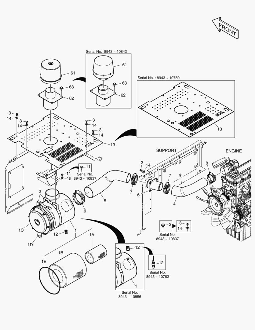 1161 AIR CLEANER [8943~]
