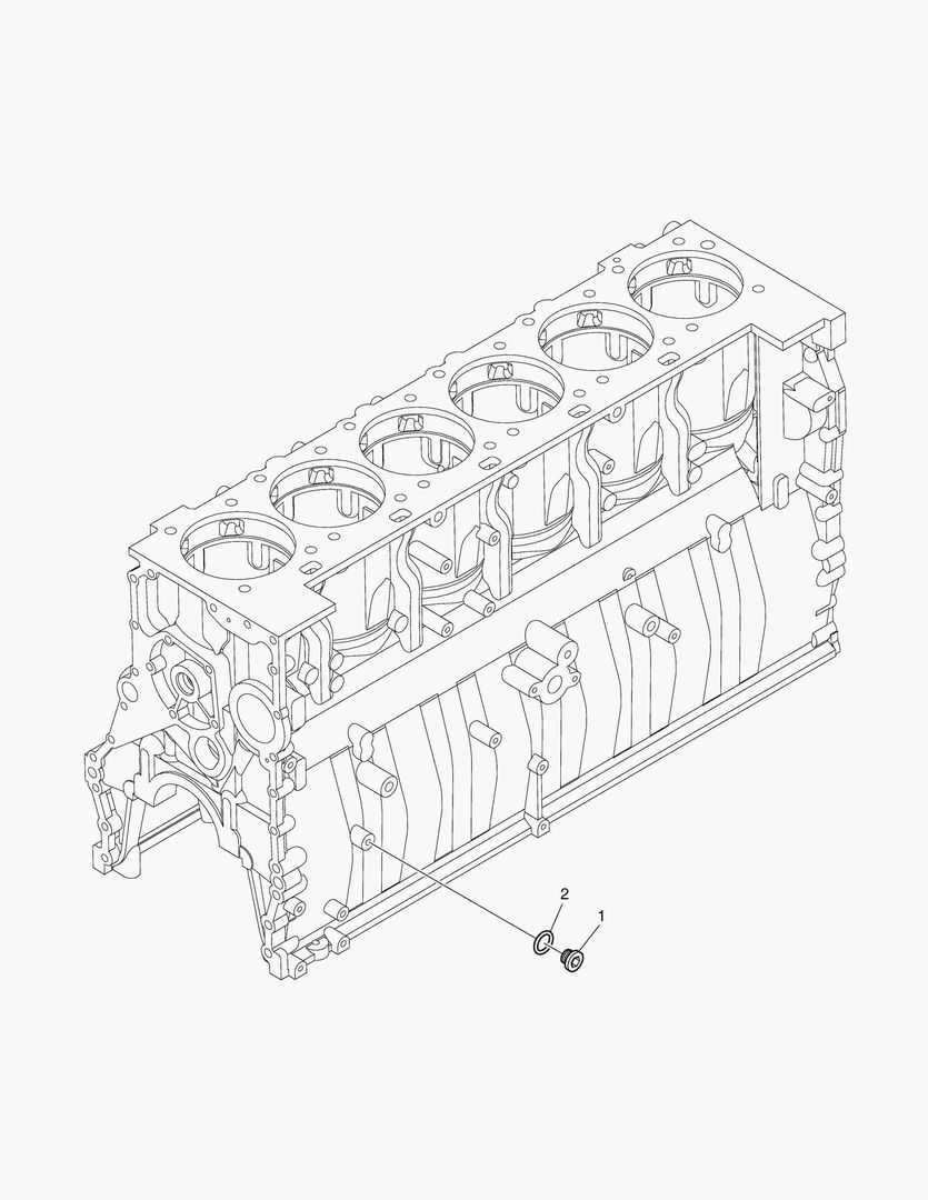 008 CYLINDER BLOCK PLUGS (6)