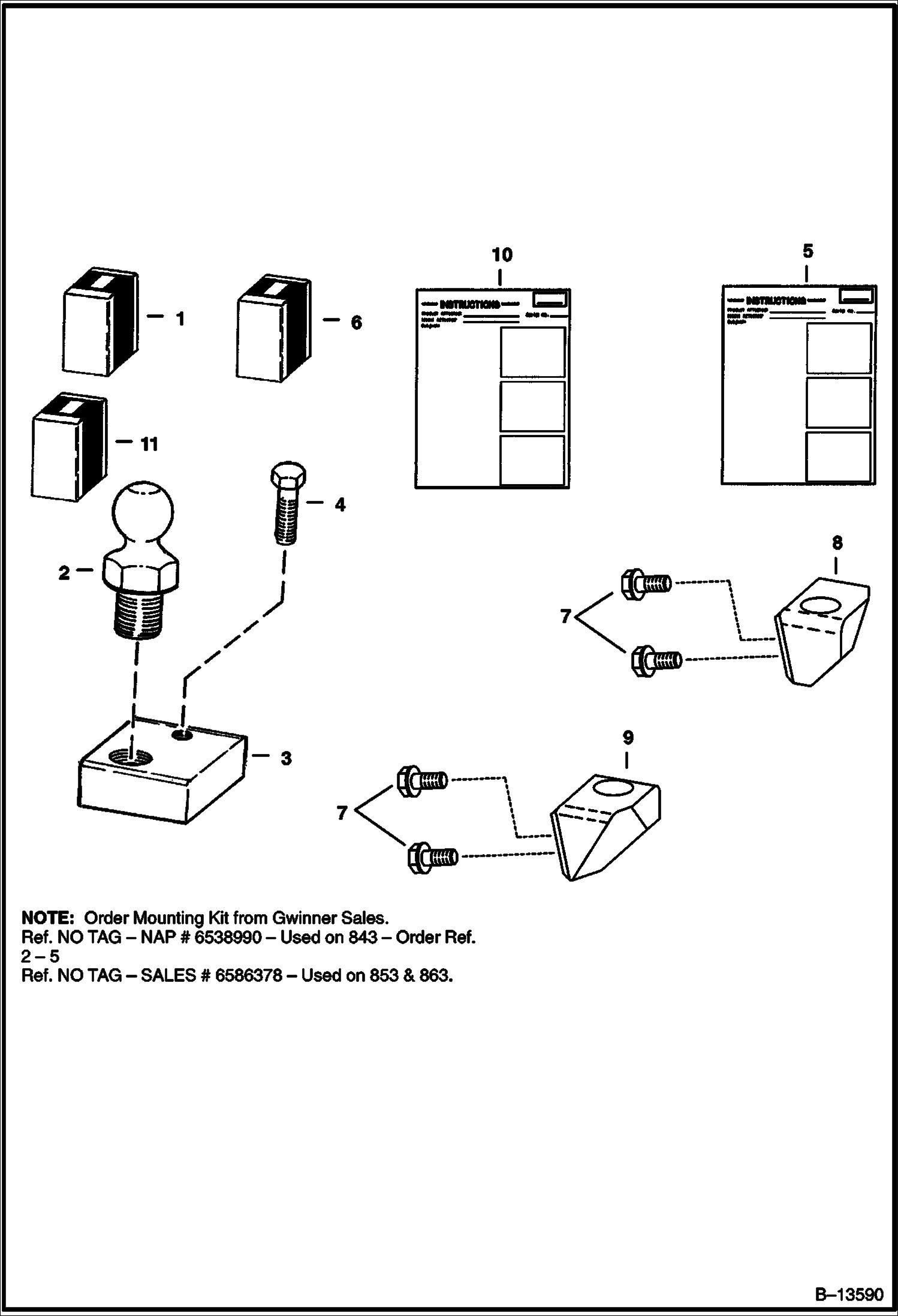 ЭКСКАВАТОР-ПОГРУЗЧИК (МОНТАЖНЫЙ КОМПЛЕКТ) (911)
