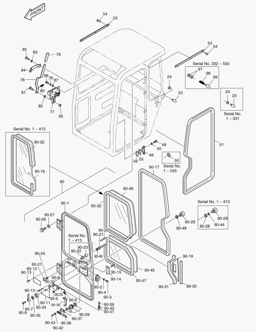 Схема КАБИНА(3)-ОПЦИЯ