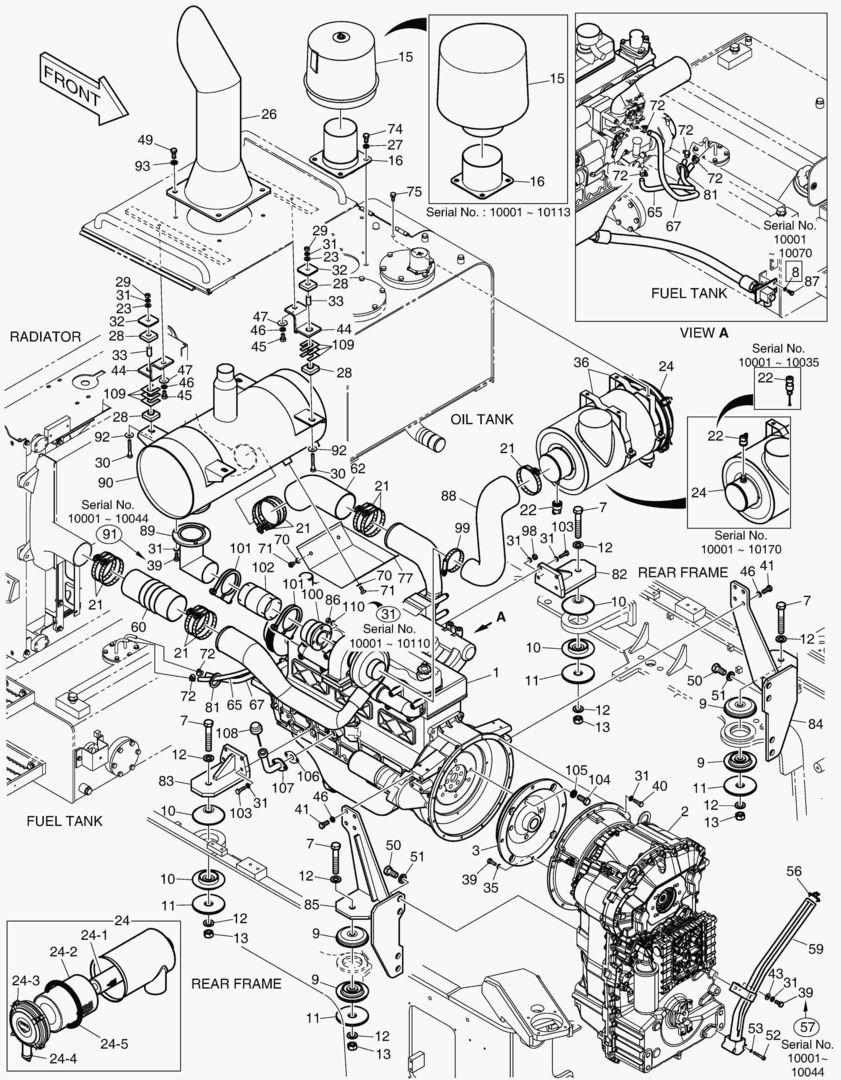 МОНТАЖ ДВИГАТЕЛЯ