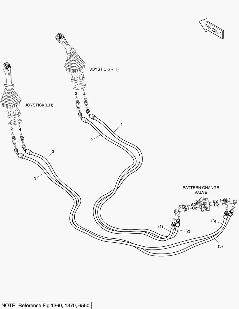 ТРУБОПРОВОД СЕРВОУПРАВЛЕНИЯ - ИЗМЕНЕНИЕ РЕЖИМА(2)