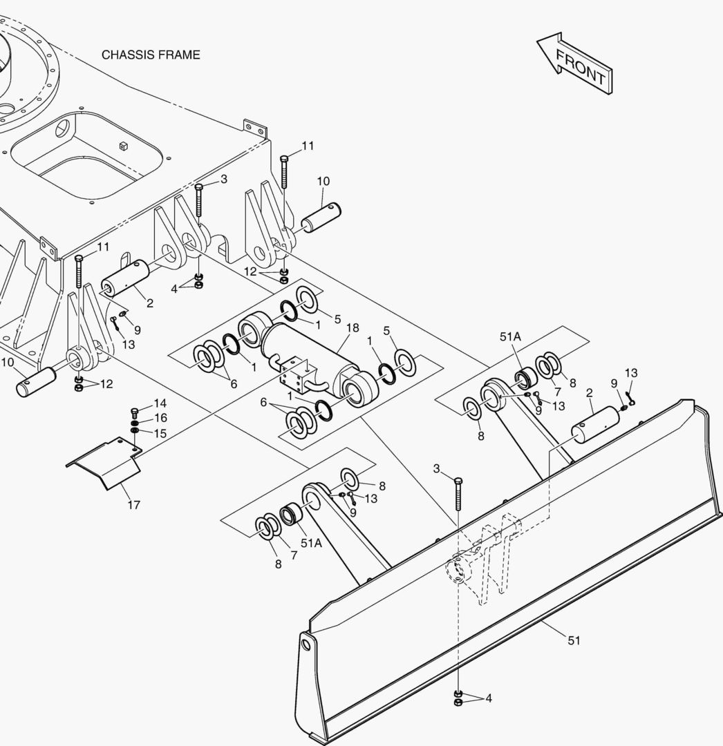 БУЛЬДОЗЕРНЫЙ ОТВАЛ