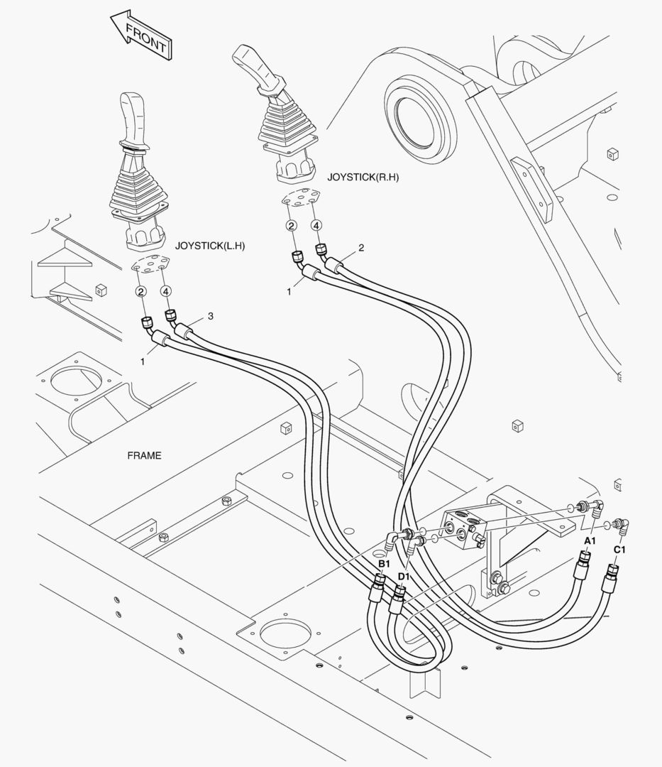 Спецтехника ИЗМЕНЕНИЯ РЕЖИМА ТРУБОПРОВОДА(2) - ШАРНИРНАЯ СТРЕЛА - главное фото
