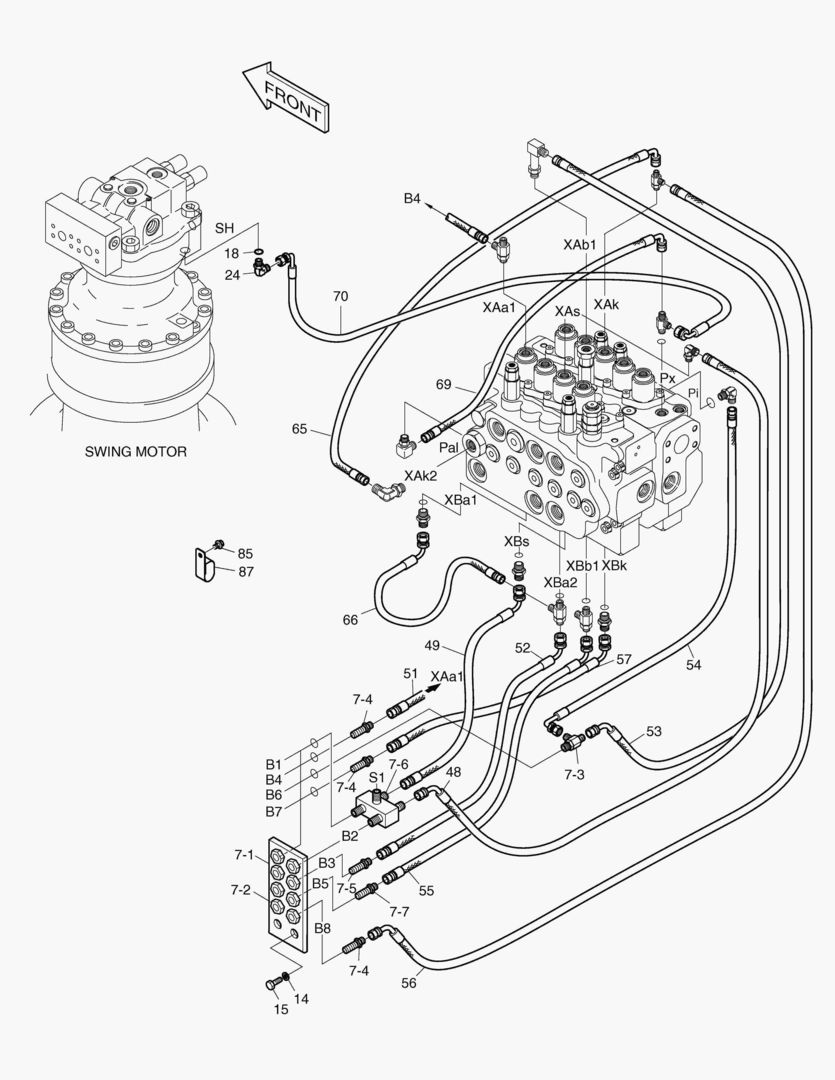 ТРУБОПРОВОД СЕРВОУПРАВЛЕНИЯ(4)