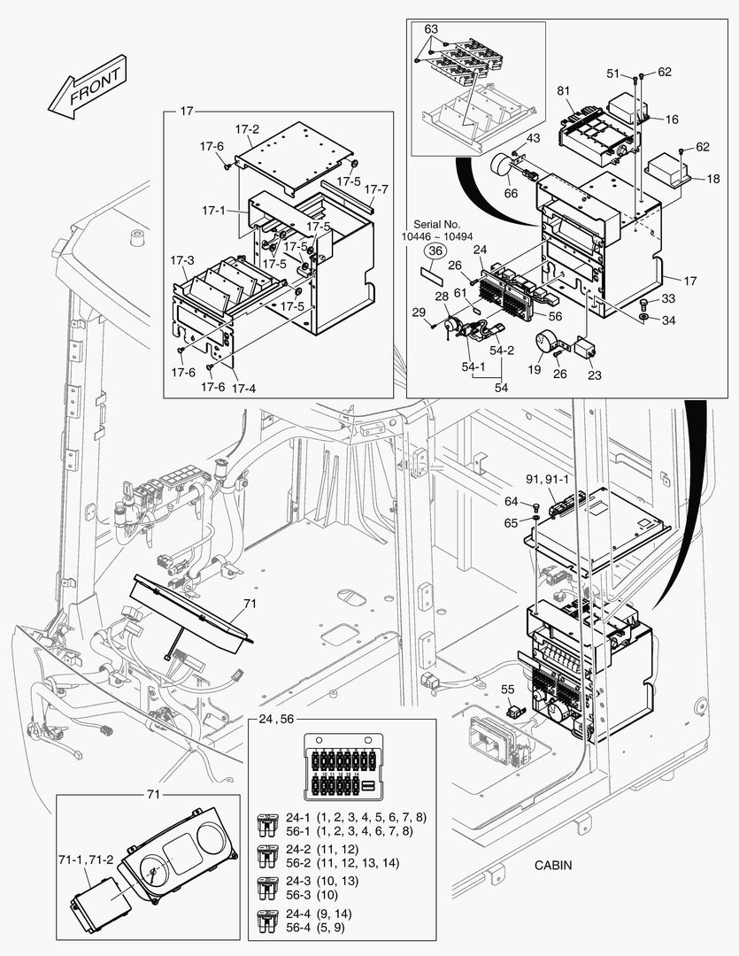 1620 ELECTRIC PARTS(2) - CABIN