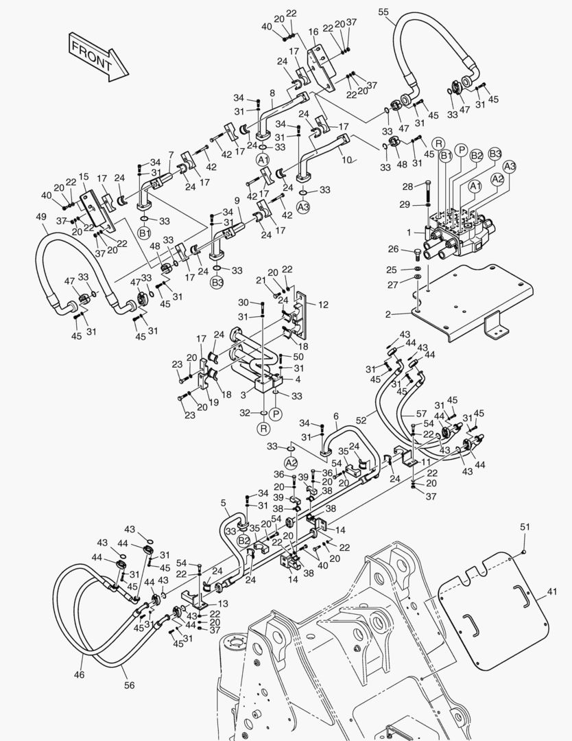 РЕКУЛИРУЮЩИЙ КЛАПАН ТРУБОПРОВОДА - 3 КАТУШКИ(А ТИП)
