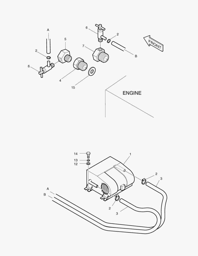 ТУБОПРОВОД ОБОГРЕВАТЕЛЯ