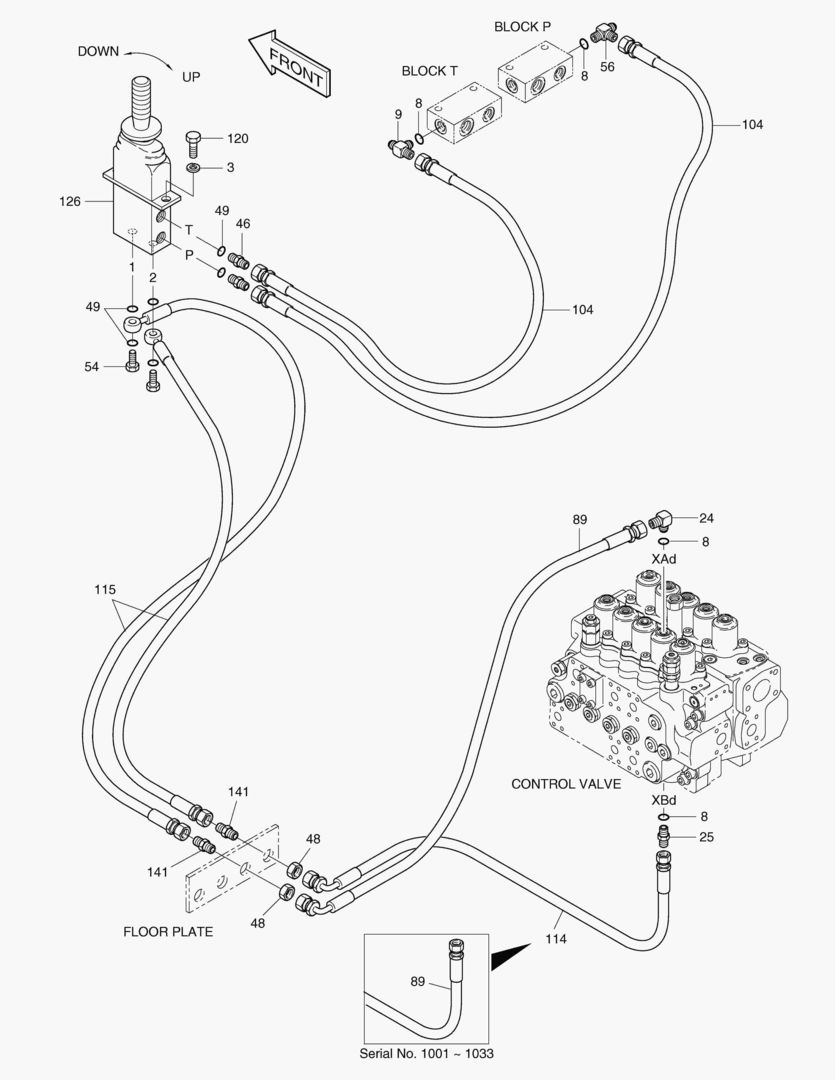 ТРУБОПРОВОД СЕРВОУПРАВЛЕНИЯ(6)